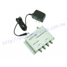 HY-104VHD 1進4出影像分配放大器 HY-104VHD 影像放大器 Video amp splitter 影像分配器 一進四出 監控系統 攝影機 DVR 增波器